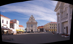 Blick auf die ehemalige Heilig-Geist-Kirche