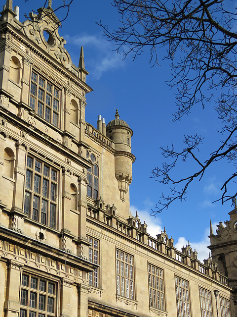 wollaton hall, notts; c16 house by robert smythson 1580-8