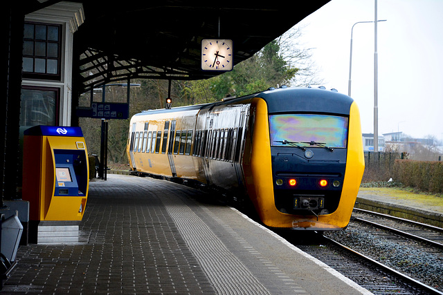 Kampen 2016 – Train leaving Kampen
