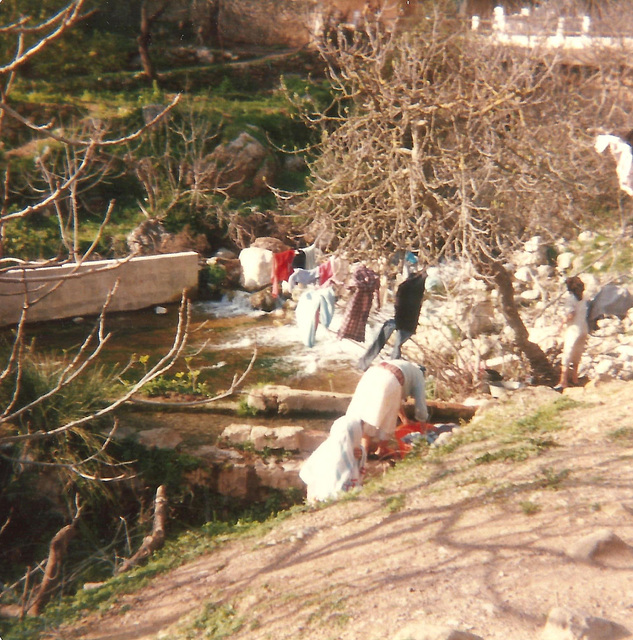 Clothes washing by Morrocan Ladies (1986)