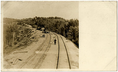 KN0369 KENORA - [BRINGING THE DOUBLE TRACK TO KENORA 1905-1910 - SINGLE]