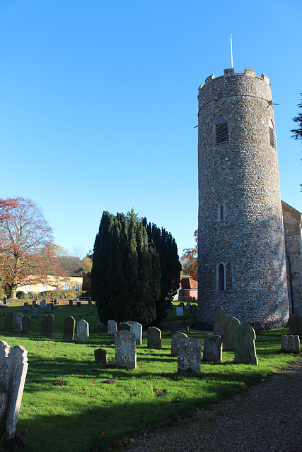 Churchyard, Wissett, Suffolk