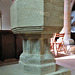 aldwincle st peter church, northants   (12) late c13 font