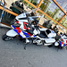 Police BMW motorbikes