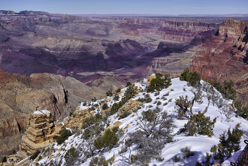 The Colorado River – Viewed from Desert View, Grand Canyon, Arizona