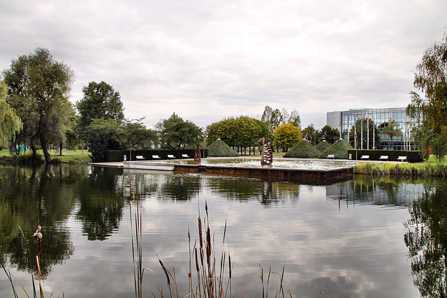 Teich am Businesspark (Duisburg) / 3.10.2022