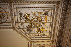 Awaiting restoration, unstable ceiling, Wentworth Woodhouse, South Yorkshire