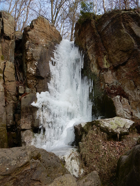 03 Gefrorener Wasserfall