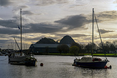 Yachts on the River Leven