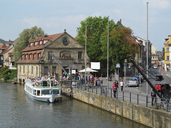 Bamberg, auf der Regnitz