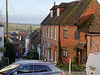 Looking down Bakers Arms Hill