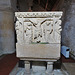 shilton church, oxon (12) c14 font