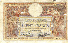 Cent Francs 1938