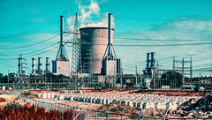 Zaun um das Gaskraftwerk Lingen - HFF