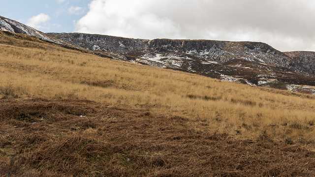 Towards Shining Clough from East