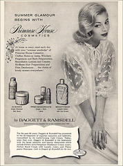 Daggett & Ramsdell Cosmetics Ad, 1958