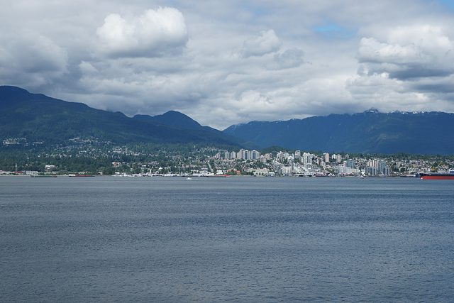 Looking Across Vancouver Harbour