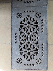 aldwincle st peter church, northants   (17) c19 cast iron heating grill