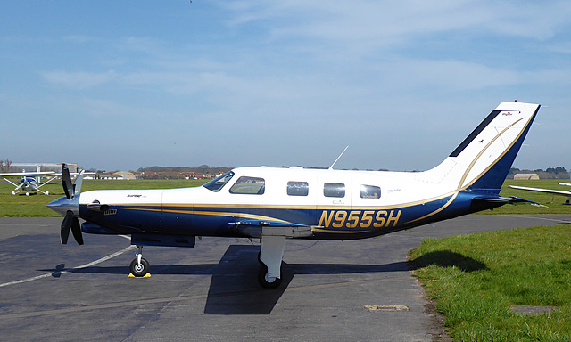 N955SH at Solent Airport - 30 March 2021
