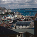 Looking down to Brixham Harbour (scan from slide of the early 1960s)