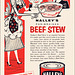 Nalley's Beef Stew Ad, 1957