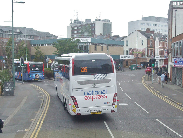 DSCF3737 Go South Coast (National Express contractor) 7829 (BV66 WOD) in Westbourne - 27 Jul 2018