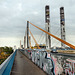 Auf der Rheinbrücke Neuenkamp (Duisburg-Homberg) / 3.10.2022