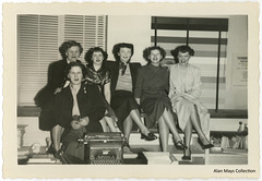 Women with Typewriter