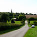 Looking to the Church of St. Andrew at Clifton Campville from above Mill Farm