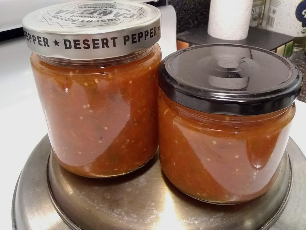 First salsa batch
