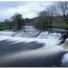 The River Ribble at Locks Weir