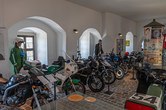 Motorradausstellung im Schloß Wildeck