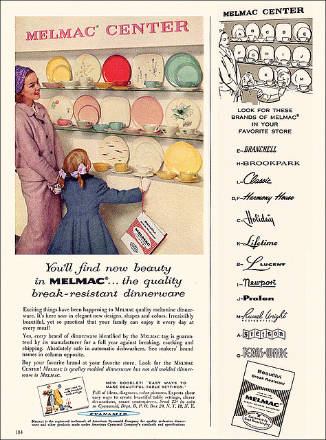 Melmac Ad, 1957