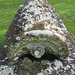 shilton church, oxon (4) ram's head on bale tomb, late c17, edward tawney