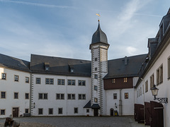 Zschopau, Schloß Wildeck, Innenhof