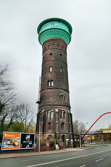 Ehemaliger Wasserturm der Gutehoffnungshütte (Neue Mitte, Oberhausen) / 8.04.2018