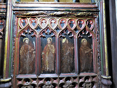 offwell church, devon, c16 screen from st mary major, exeter (2)
