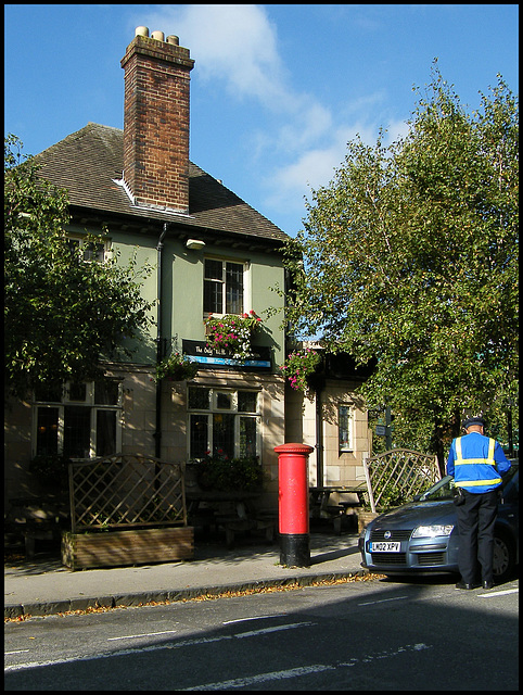 Royal Standard pillar box