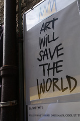 Art will save the world