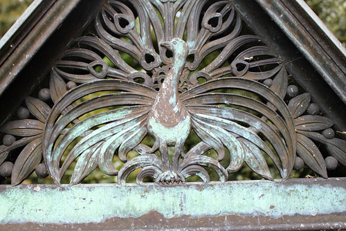 Memorial to Thomas De la Garde Grissell (1852-1915), Churchyard of All Saints Ringsfield, Suffolk