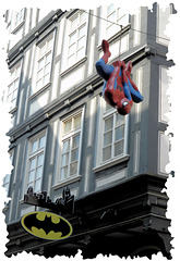 Marburg (D) 29 mai 2010. Spiderman était de sortie!!!