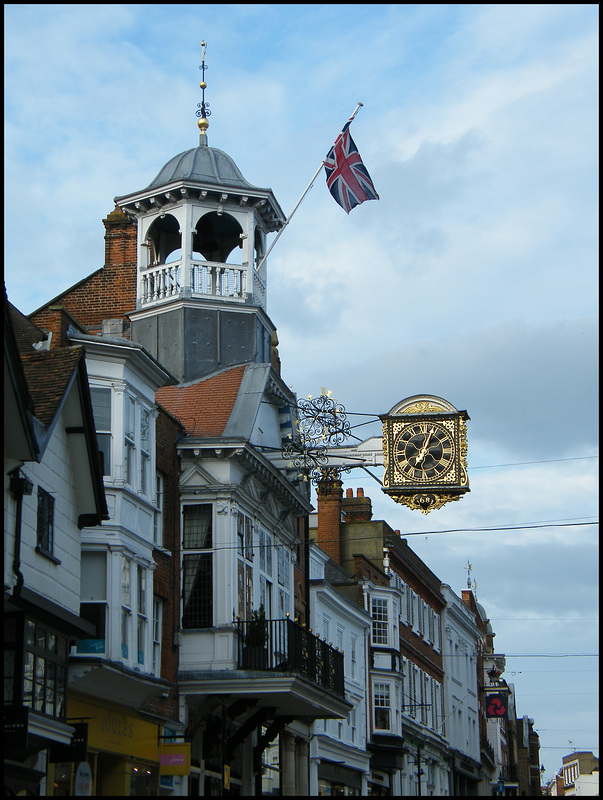 flag at the guildhall