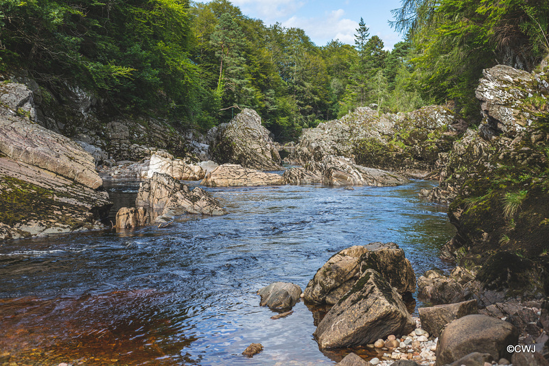 The Findhorn at Relugas