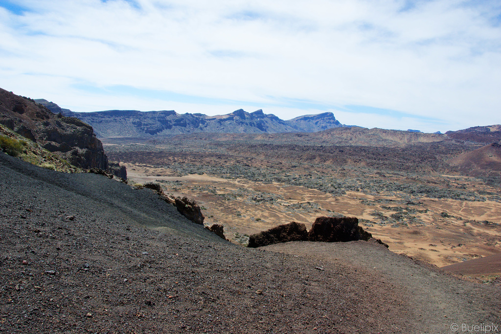 Wanderweg um die Montaña del Cerrillar - bei den Vulkanen Arenas Negras (© Buelipix