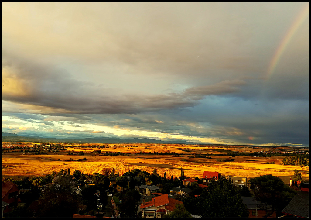 Late afternoon, golden October