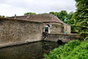 Haus Kemnade, Brücke über dem Schlossgraben (Hattingen) / 13.07.2023