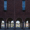 Kolonnaden des Stockholmer Rathaus / Stockholms stadshus