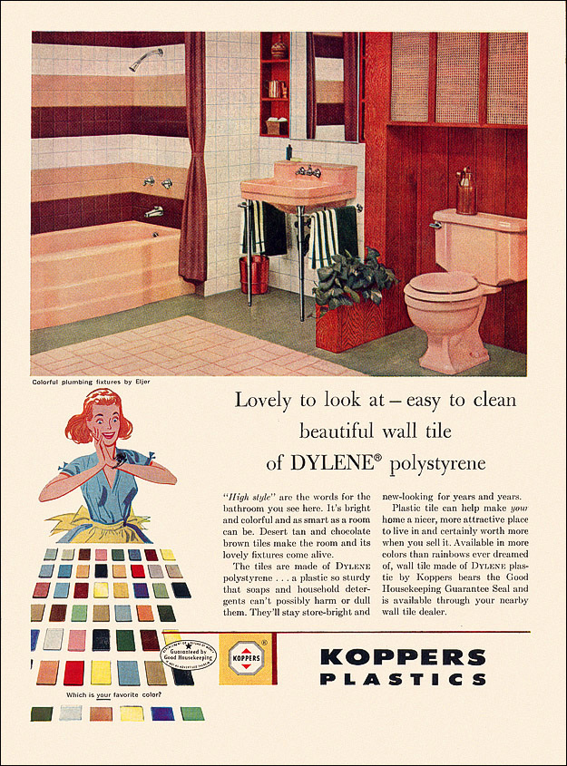 Koppers Plastics Ad, 1957