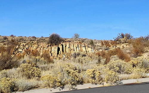 Sandstone columns