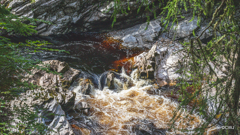 Waterfalls on the Findhorn